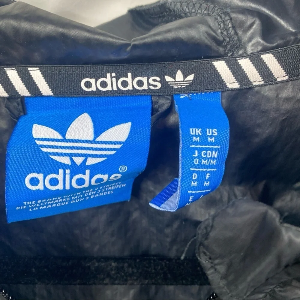 Adidas Skateboarding Sample Jacket Men Black Windbreaker Lightweight Rare Medium